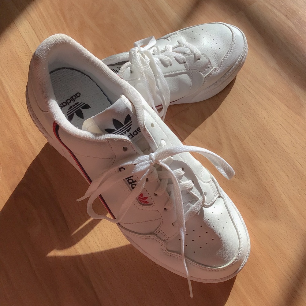 Adidas White Ortholite Sneakers